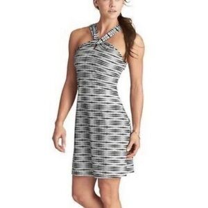 Athleta Kiki Black & White Mini Swim Dress Size XS